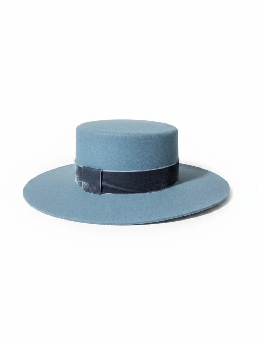 Akira Bella  Senorita Brim Baby Blue Hat. Nwt